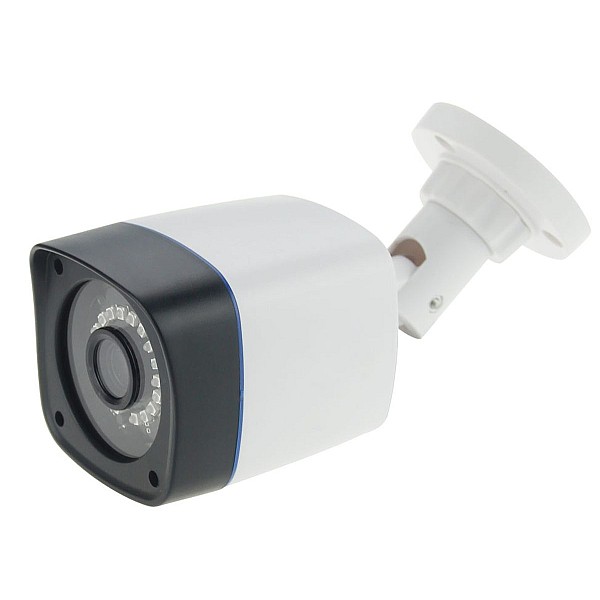 CAMWON MHD-BH24F200 Υβριδική Bullet κάμερα AHD/TVI/CVI και Αναλογική υψηλής ανάλυσης HD 2Mp 2.8mm 1080P IP66 Λευκή