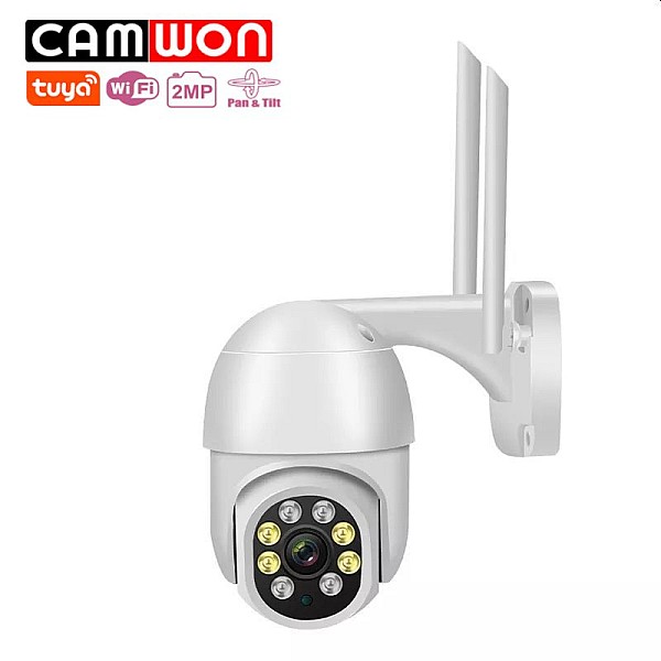 CAMWON WIP-TY300P PTZ WiFi IP κάμερα Auto Tracking 2Mpixels Νυχτερινή Λήψη (έως 15 μ.) Λευκή