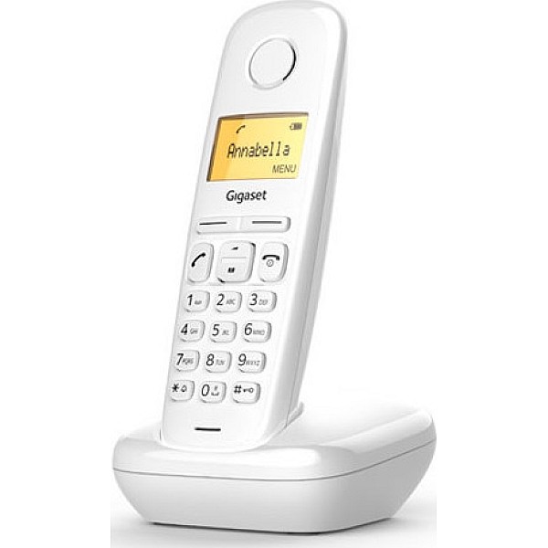 Ασύρματο Ψηφιακό Τηλέφωνο Gigaset A170 Λευκό S30852-H2802-R602