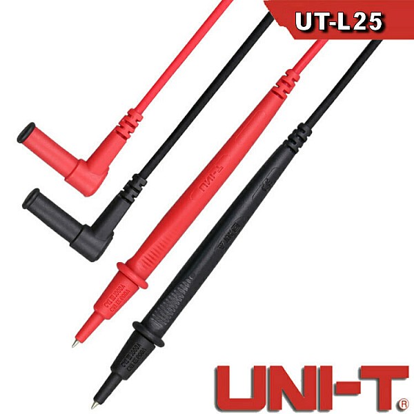 UNI-T UT-L25 Σετ Ακροδέκτες Πολύμετρου 90cm