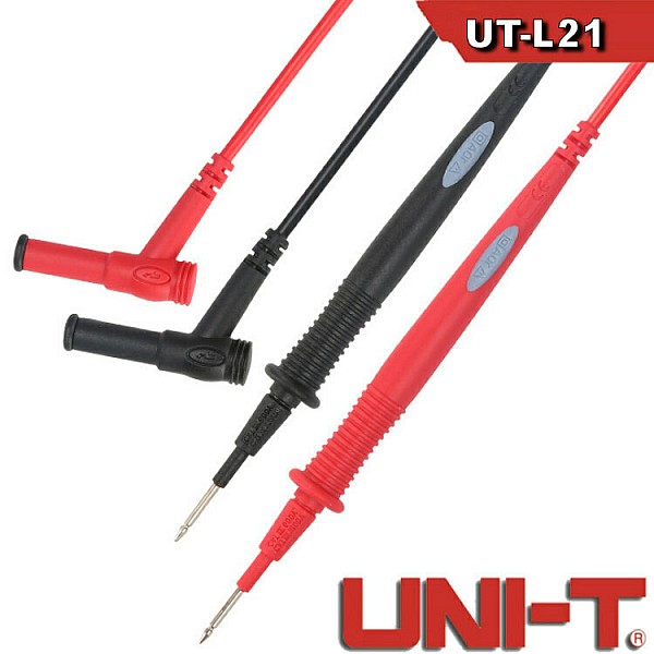 UNI-T UT-L21 Σετ Ακροδέκτες Πολύμετρου 90cm