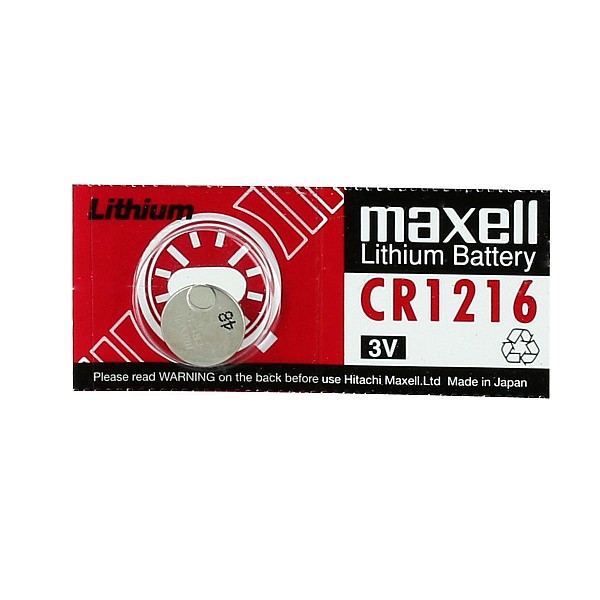Maxell Μπαταρία Λιθίου 3V CR1216 1 τεμάχιο