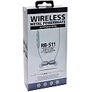 Remax RB-S11 Wireless Metal Powerbeats earphone in ear bluetooth V5.0 Ασύρματα ακουστικά σε ασημί χρώμα