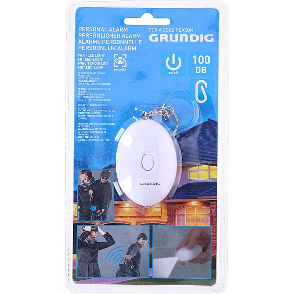 GRUNDIG 06897 Personal alarm Ατομικός Συναγερμός και φακός LED