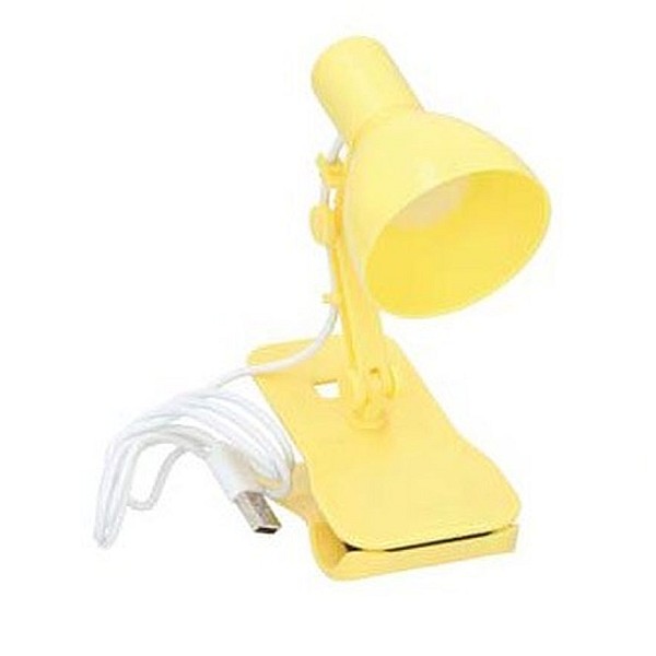 GRUNDIG 16964Y Φωτιστικό 3 LED USB με πιάστρα book light Κίτρινο