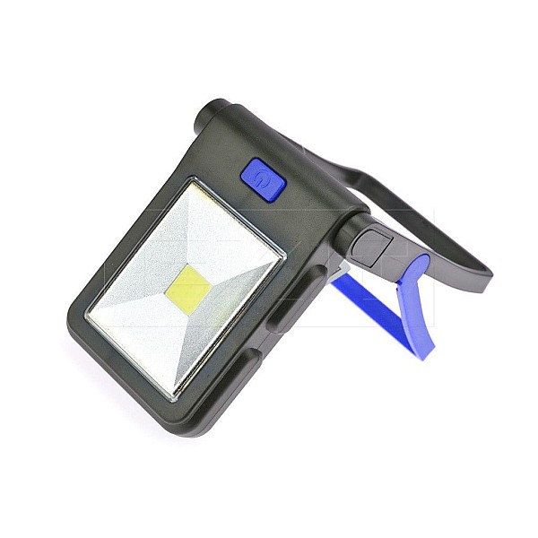 Φακός LED πλαστικός με διπλό σταντ FC4500330 μπλε FX Light