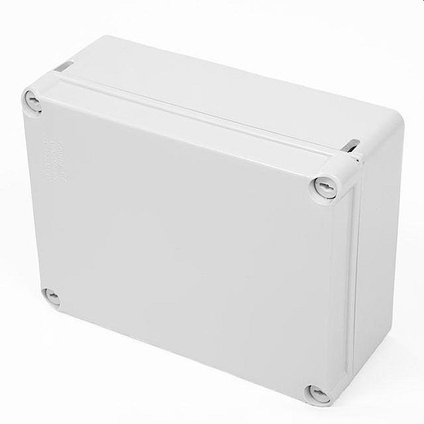 Στεγανό κουτί διακλάδωσης πλαστικό Box IP65 300x215 x125mm Γκρί COURBI CR32-21032-300