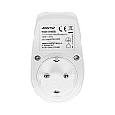 ORNO Adapter With Dimmer Μονή Εξωτερική Πρίζα Ρεύματος με ντίμερ 280watt OR-AE-13114(GS)