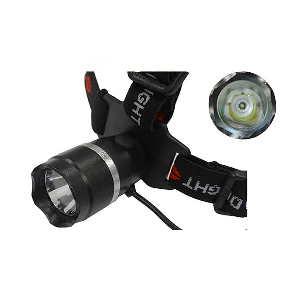 Φακός κεφαλής LED 3watt 150 Lumen με Zoom 36059 EDM Spain