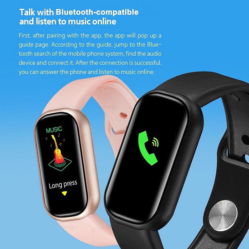 Y16 Smart Watch Bluetooth Call Αδιάβροχο με Παλμογράφο Μαύρο OEM