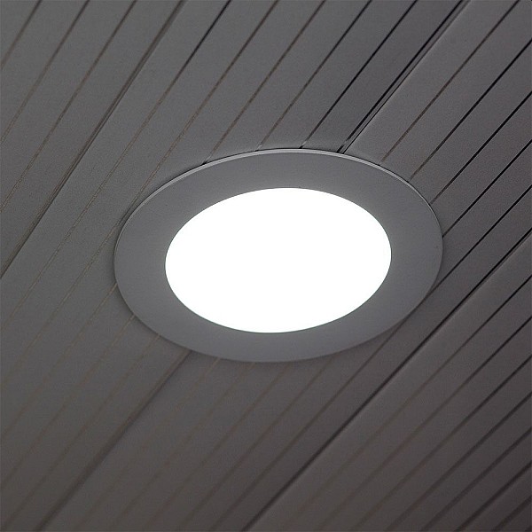 LED Πάνελ 22Watt Φωτιστικό Οροφής χωνευτό Ψυχρό λευκό 6400K VT-2207 RD 6424 V-TAC