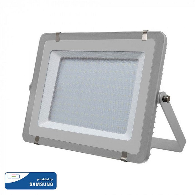 Προβολέας LED SAMSUNG 300W Φυσικό λευκό 4000K Γκρι VT-300 488 V-TAC