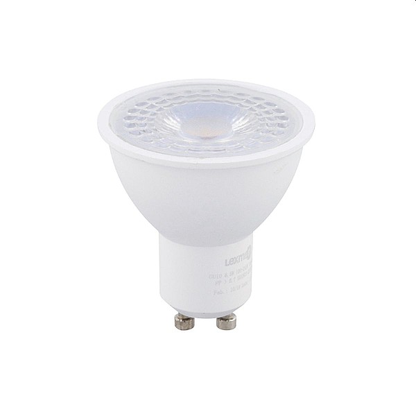 Λαμπτήρας LED σποτ GU10 SMD 6 watt ψυχρό λευκό 6400Κ σώμα 38° CRI>95 VT-2206 V-TAC 7499