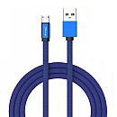 V-TAC Καλώδιο Φόρτισης και μεταφοράς δεδομένων Ruby Series Micro USB 1m μπλε VT-5541 8496