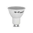 Λαμπτήρας LED σπότ 4.5W GU10 Plastic 110º  θερμό λευκό 3000Κ VT-1975 V-TAC 211685