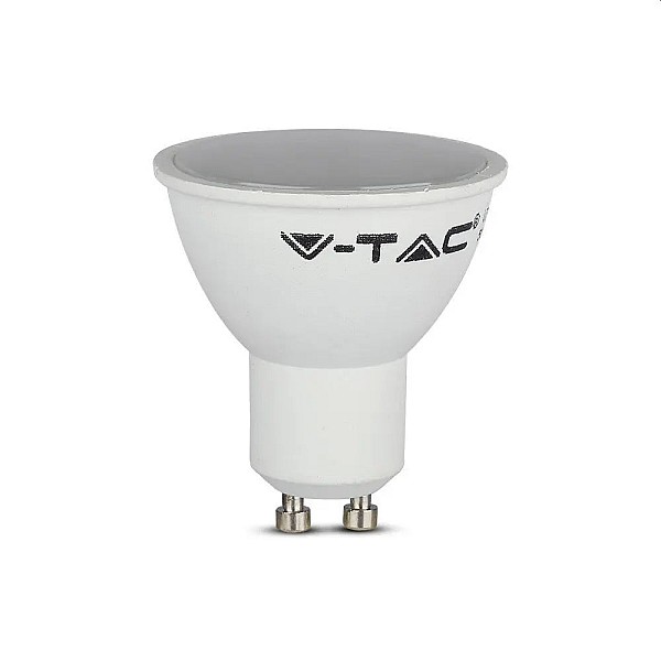 Λαμπτήρας LED σπότ 4.5W GU10 Plastic 110º  φυσικό λευκό 4000Κ VT-1975 V-TAC 211686