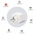 Camwon WIP-TY010A Ασύρματη Wi-Fi Πρίζα Σούκο ρεύματος Λευκή (Smart Socket)