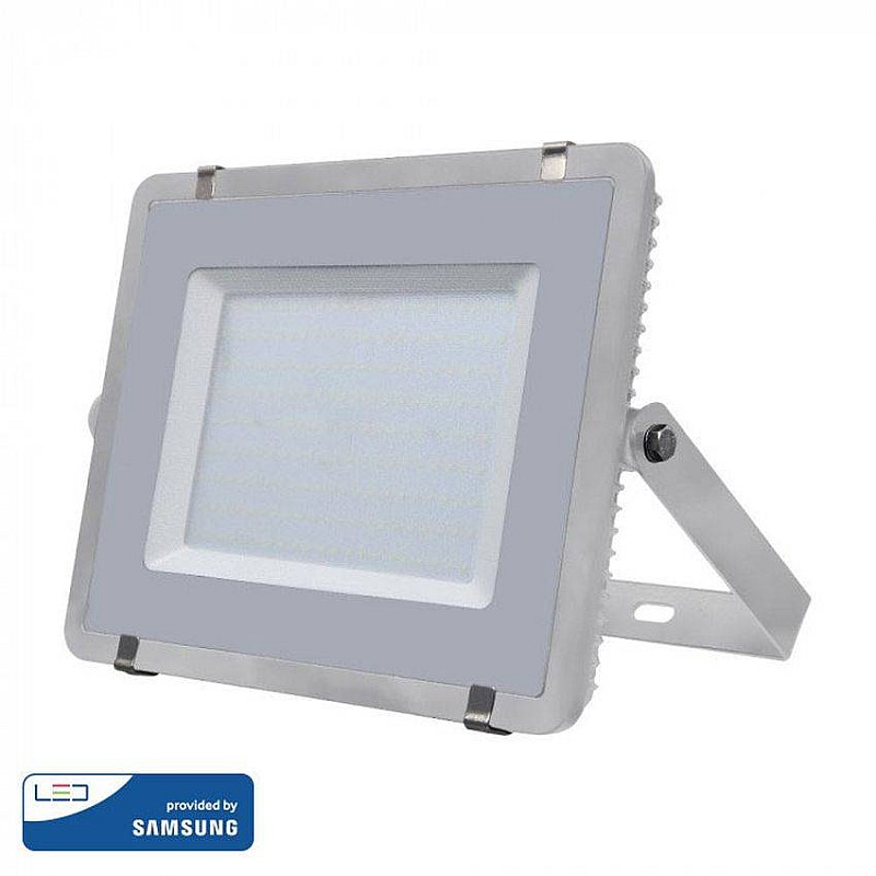 Προβολέας LED SAMSUNG 200W Φυσικό λευκό 4000K Γκρί VT-200 484 V-TAC