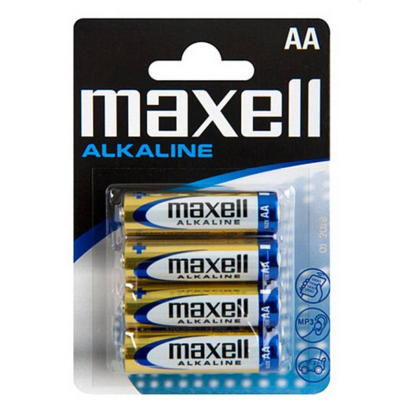 Maxell Αλκαλική Μπαταρία LR6/AA MN1500 4 τεμάχια