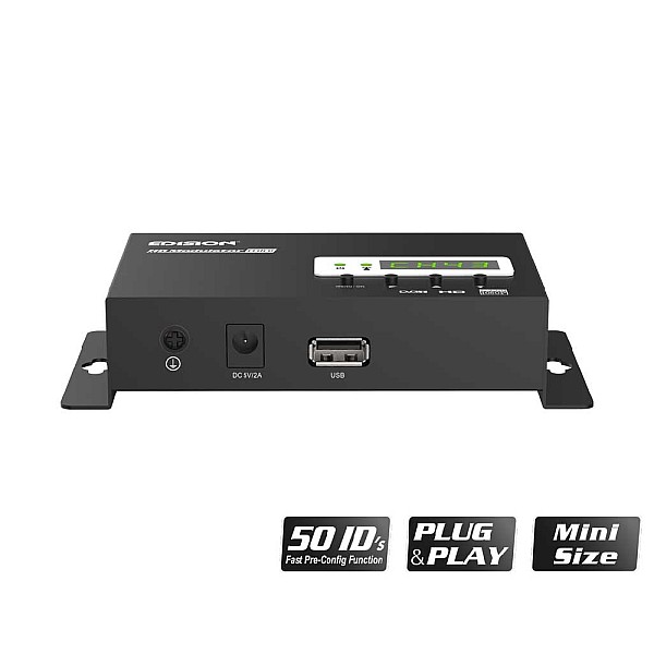EDISION mini Ψηφιακός HDMI Μονοκάναλος Διαμορφωτής (Modulator)