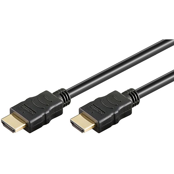 GRUNDIG 87068 Καλώδιο HDMI 2m Μαύρο έκδοση HDMI 1.4 1080p