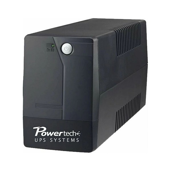 UPS Line interactive 850VA PT-850 με 2 Πρίζες Ρεύματος POWERTECH