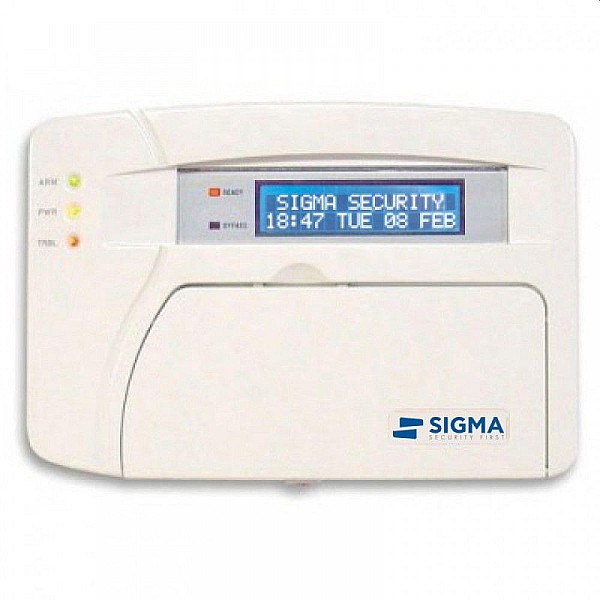 SIGMA APOLLO LCD Πληκτρολόγιο  με φωτιζόμενα πλήκτρα με οθόνη LCD 5002023