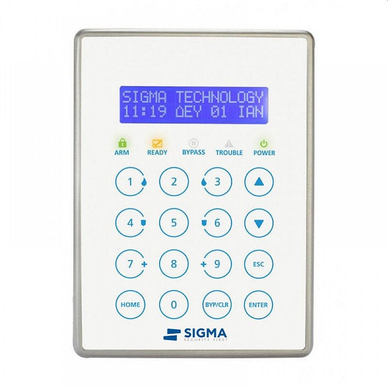 SIGMA APOLLO PLUS Πληκτρολόγιο αφής με οθόνη LCD 5002027