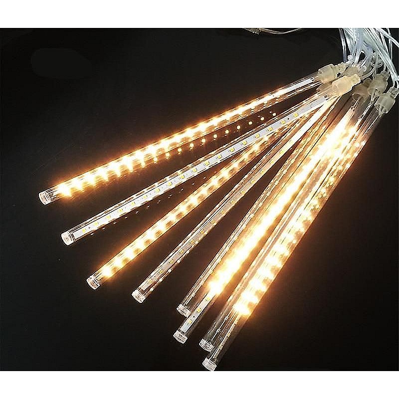 Βροχή Led (meteor rain Light) Αδιάβροχα 10τεμ Θερμό λευκό τύπου Μετεωρίτης LMLIP44WW OEM