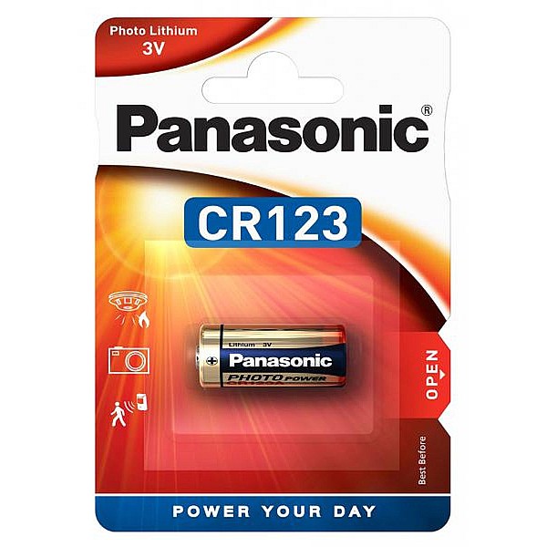 Panasonic Photo Power CR123 μπαταρία λιθίου 3V 1 τεμ.