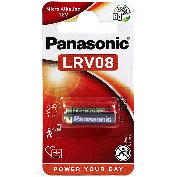 PANASONIC Αλκαλική μπαταρία 12V 23A LRV08 1 τμχ