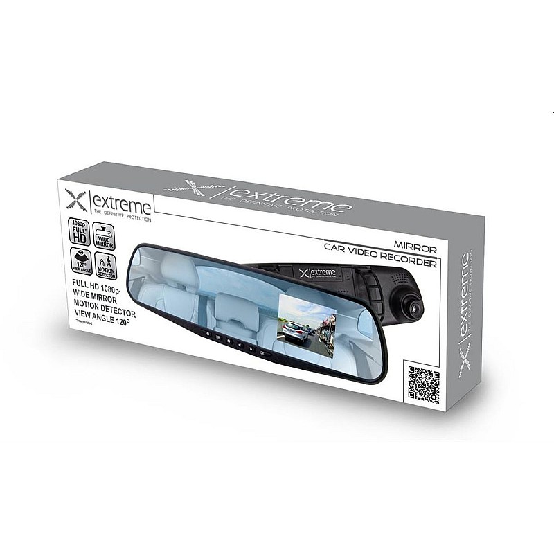 Κάμερα Καθρέπτης Αυτοκινήτου με Οθόνη LCD 2.4'' Esperanza Extreme XDR103