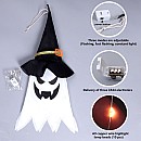 Αποκριάτικο Στολίδι-Halloween Ghost 45cm φωτιζόμενο LED θερμό λευκό ΟΕΜ