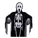 Αποκριάτικη Στολή-Halloween Σκελετός 120cm με γάντια και μάσκα OEM
