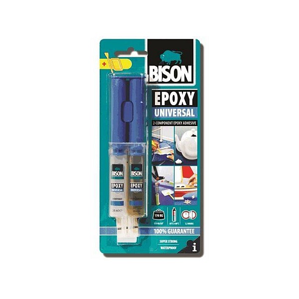 Bison epoxy universal  Εποξική κόλλα / στόκος 24ml NL126305438