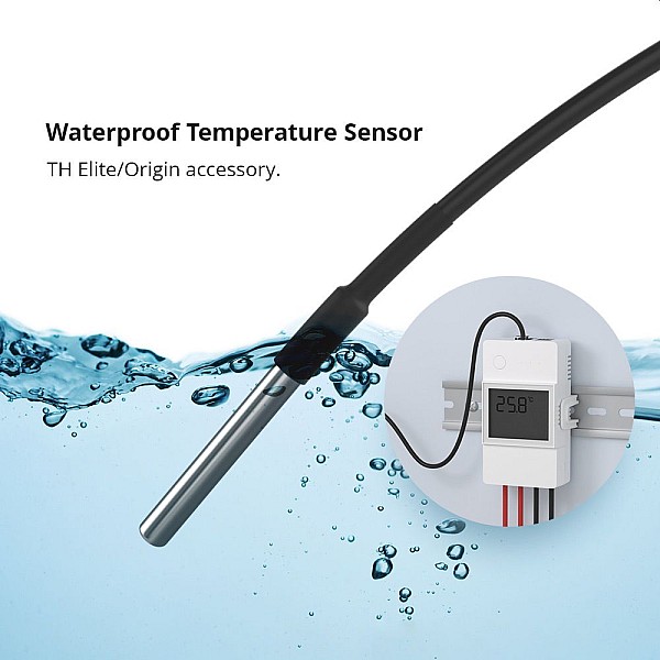 SONOFF®  DS18B20 Waterproof Temperature Sensor με βύσμα RJ11
