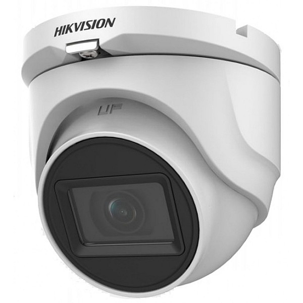 HIKVISION DS-2CE76H0T-ITMF Κάμερα 5MP Dome 4 in 1 Φακός 2.4mm TVI/CVI/AHD/CVBS  IP67 Lens IR 30m