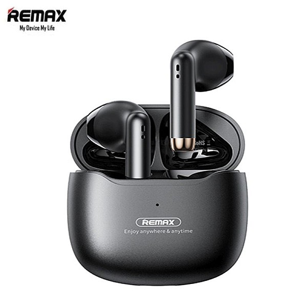 REMAX TWS-19 Bluetooth V5.2 Wireless Stereo earbuds Ασύρματα στερεοφωνικά ακουστικά Μαύρο