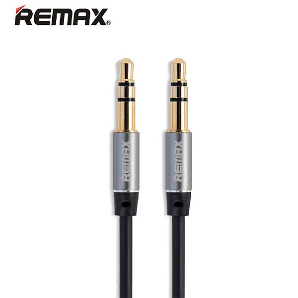 Remax RL-L100 Καλώδιο Ήχου High End 3.5mm Jack Male - Male 1m Μαύρο
