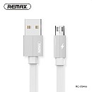 Remax Kerolla Καλώδιο Micro USB Γρήγορης φόρτισης και μεταφοράς δεδομένων σε λευκό χρώμα RC-094m 1m