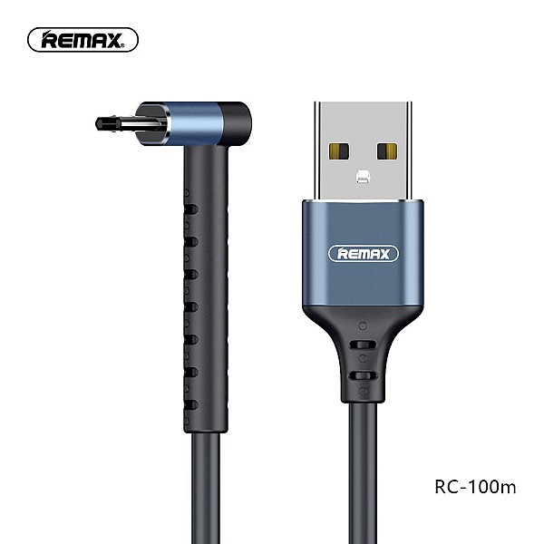 Remax RC-100m JOY Καλώδιο Φόρτισης ,μεταφοράς δεδομένων και Βάση Στήριξης Κινητού Micro USB  1.0m Μαύρο