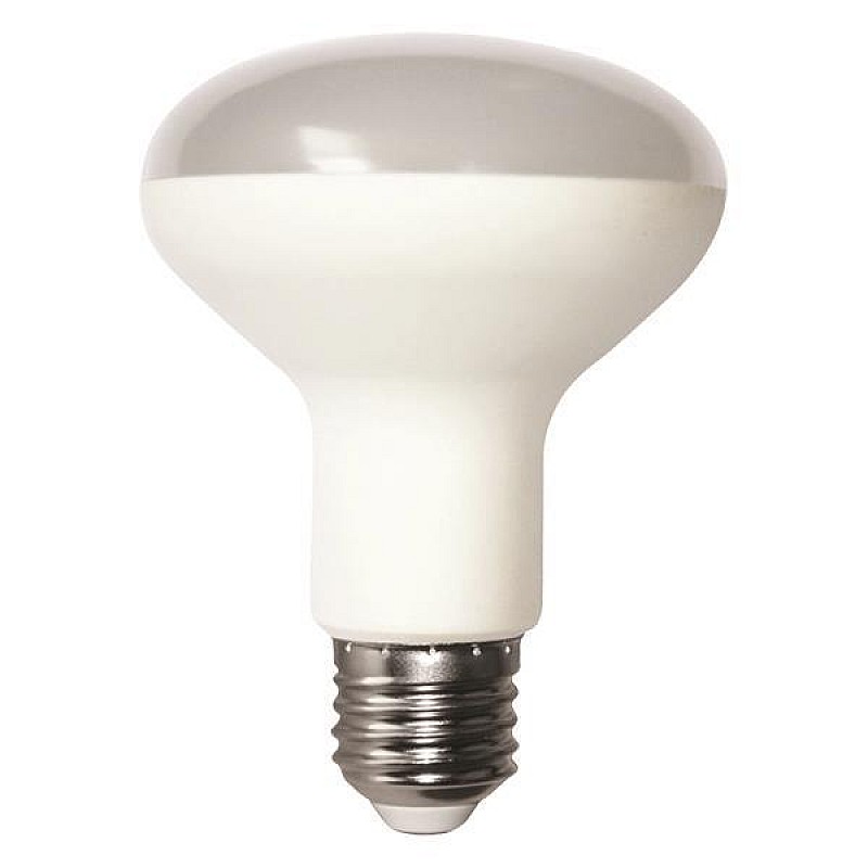 Λαμπτήρας Led E27 R80 12Watt Ψυχρό Λευκό 6500Κ 147-77456 Eurolamp