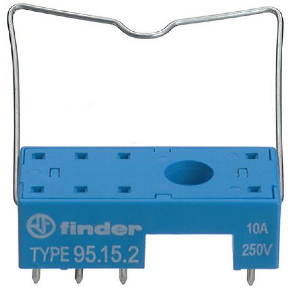 Finder 95.15.2 Relay socket για mini ρελέ σειράς :40.52, 40.61, 41.52, 41.61 και 44.62.​