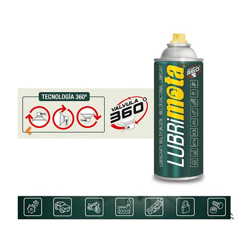 LUBRIMOTA Spray (Σπρέι)λίπανσης & συντήρησης 125ml LB125 39942 Mota Spain
