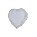 Φωτάκι νυκτός LED με διακόπτη Καρδιά σε λευκό χρώμα 3xRLED 5200500 VITO