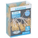 GRUNDIG 13152P  Διακοσμητικά λαμπάκια Ανανάδες LED Ψυχρό 10 τεμ. Μπαταρίας