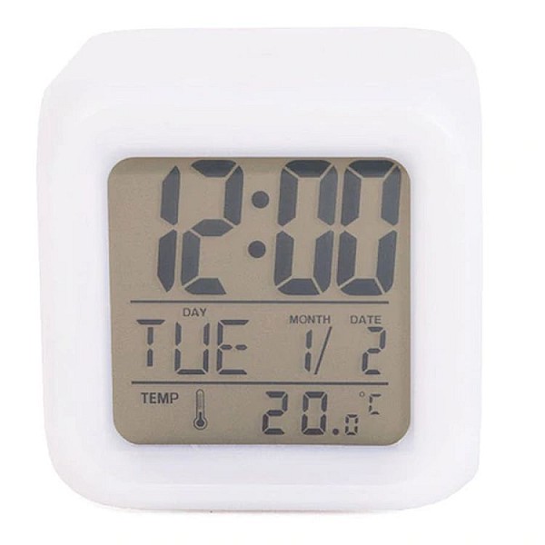 Ψηφιακό Ρολόι Επιτραπέζιο με Ξυπνητήρι ένδειξη Ημερομηνίας και Θερμοκρασίας 013253 BENSON