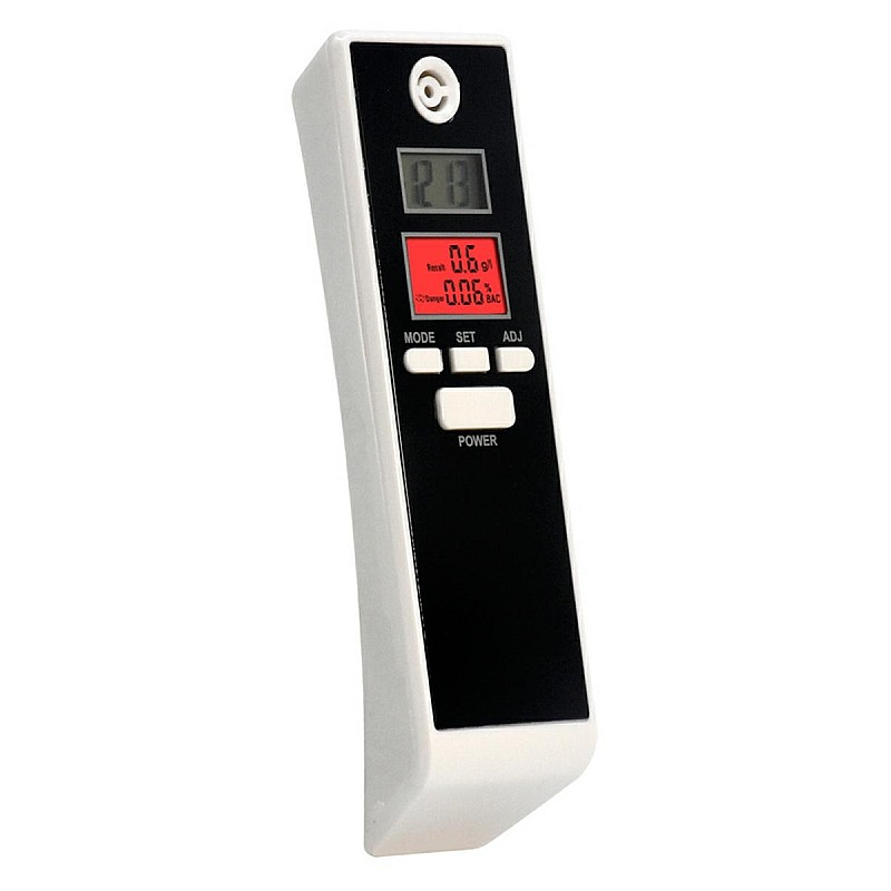 ALKOMAT Ψηφιακός Μετρητής Αλκοόλ με Οθόνη LCD, Θερμόμετρο και Ξυπνητήρι AL5 OEM