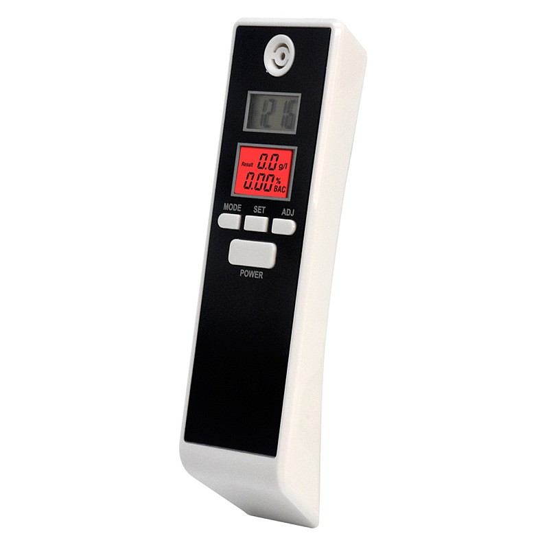 ALKOMAT Ψηφιακός Μετρητής Αλκοόλ με Οθόνη LCD, Θερμόμετρο και Ξυπνητήρι AL5 OEM