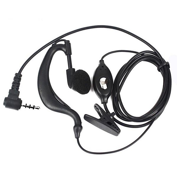 Baofeng Hands-Free μικρόφωνο με ακουστικό μαύρο για Bf-T1
